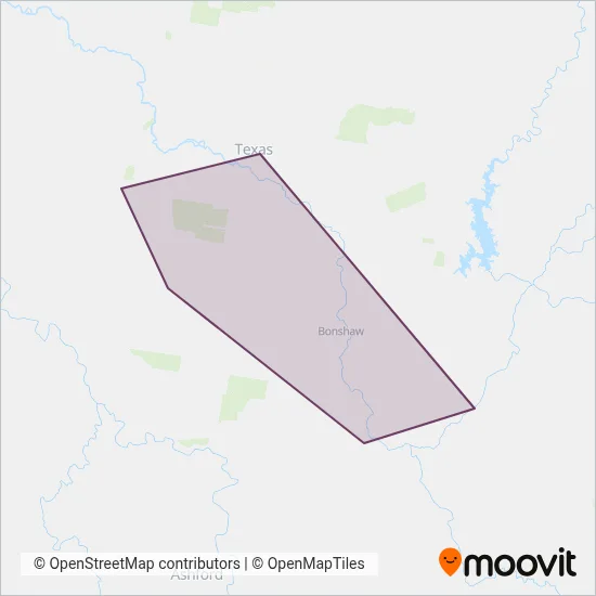 Mapa del área de cobertura de Robphae Pty Ltd