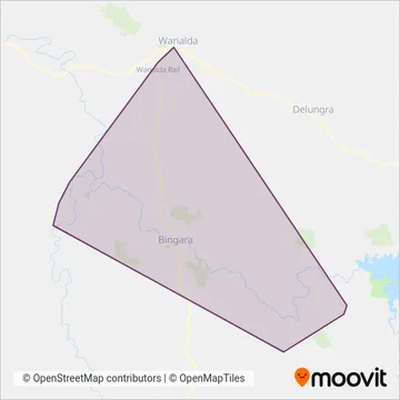 Mapa del área de cobertura de R & N Bilsborough