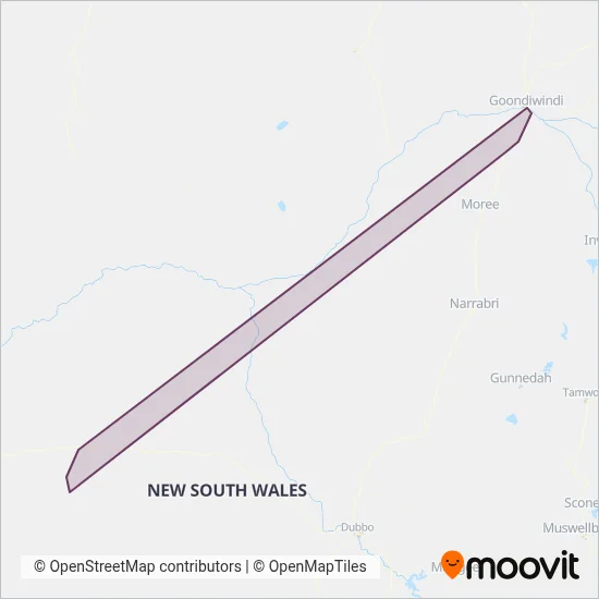 Mapa del área de cobertura de LISTER JOHNSON PTY LTD