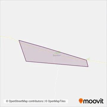 Mapa del área de cobertura de Bandy Bus Service Pty Ltd