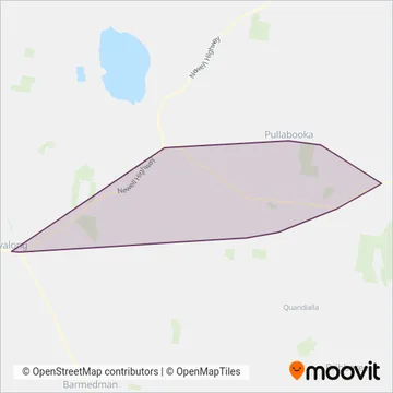 Mapa del área de cobertura de S A Hetherington Pty Ltd