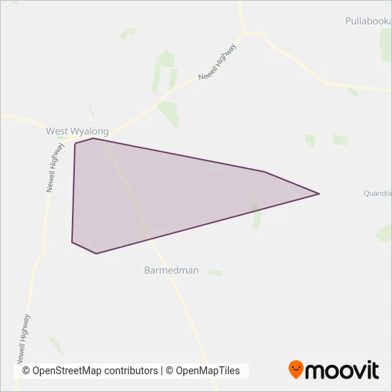 Mapa del área de cobertura de Chostill Pty Ltd