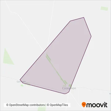 Mapa del área de cobertura de DR & MT Milne Pty Ltd
