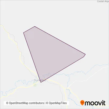 Mapa del área de cobertura de MW Leeson Pty Ltd