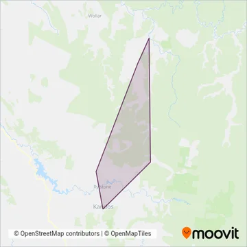 Mapa del área de cobertura de Jamiesons Rylstone Pty Ltd