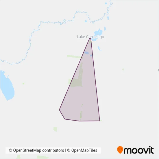 Mapa del área de cobertura de DKCH O'Connor Pty Ltd