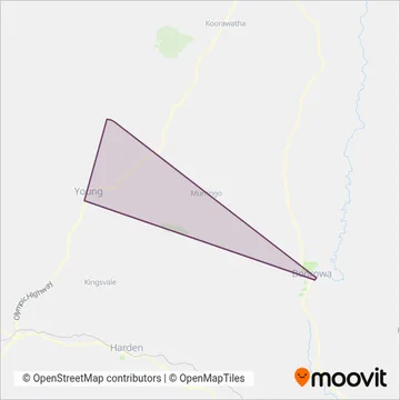 Mapa del área de cobertura de Demadrick Pty Ltd