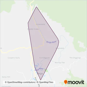 Mapa del área de cobertura de V & H Motor Repairs Pty Ltd