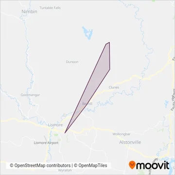 Mapa del área de cobertura de Shazwilly Pty Ltd