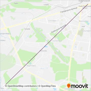 Карта зони покриття Лідеравтотранс