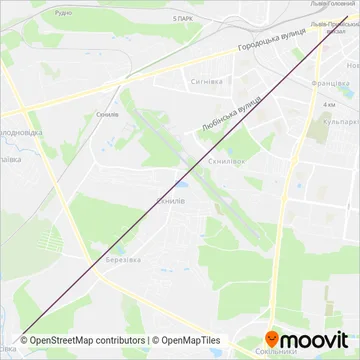 Карта зони покриття Лідеравтотранс