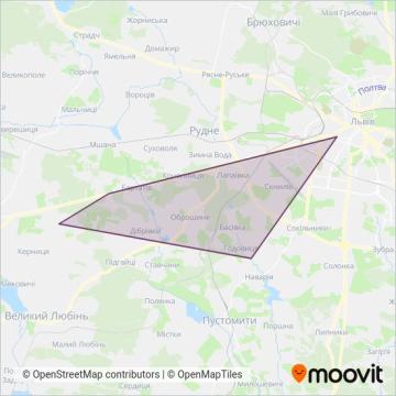 Карта зони покриття Атто