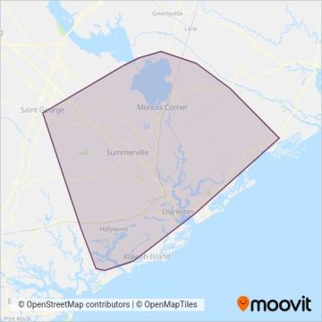 TriCounty Link coverage area map