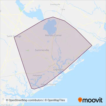 TriCounty Link coverage area map