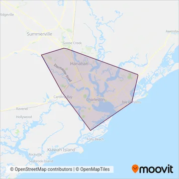 CARTA coverage area map
