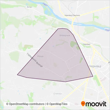 Карта зони покриття Ілащук Олександр Григорович