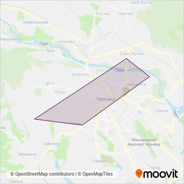 Схема покрытия компании Багіра