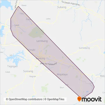 KRL coverage area map