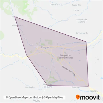 TRANSMUSICAL coverage area map