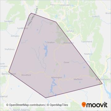 Wilmington MOOver coverage area map