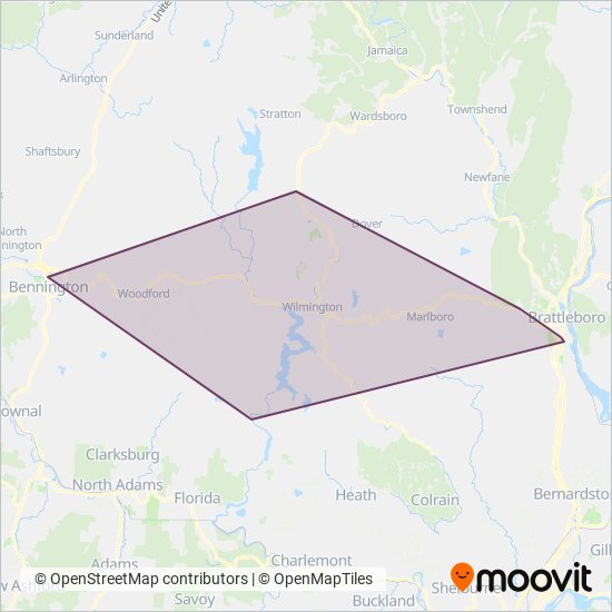 Wilmington MOOver coverage area map