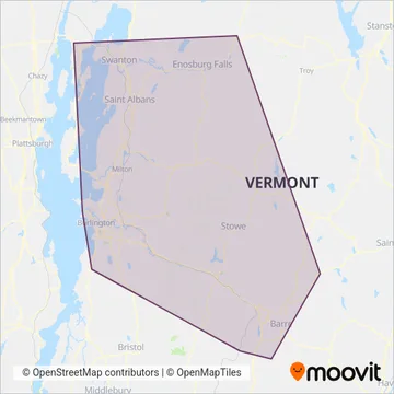 GMT coverage area map