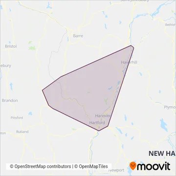 Stagecoach Transportation Services coverage area map