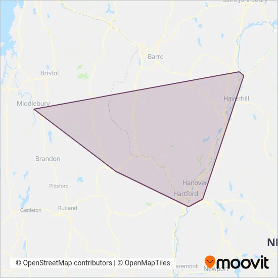 Stagecoach Transportation Services coverage area map