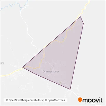 Diamantina Buss (Locavel) coverage area map
