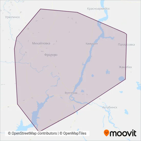 MUP VPATP No. 7 coverage area map