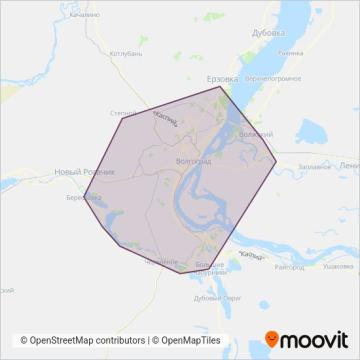 Схема покрытия компании Маршрутки