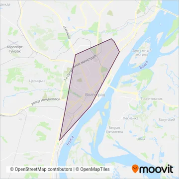 Схема покрытия компании Электротранс