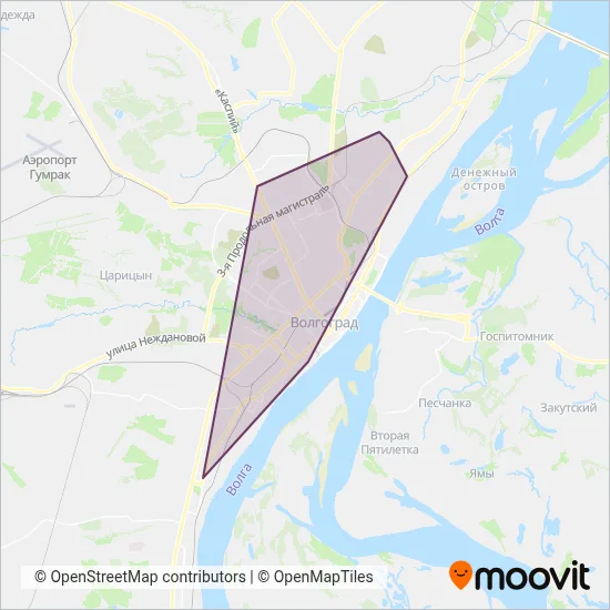 MetroElectroTrans (Tram) coverage area map