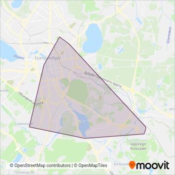 Схема покрытия компании Декар Бас