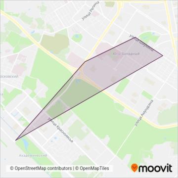 Схема покрытия компании Урал Трейд