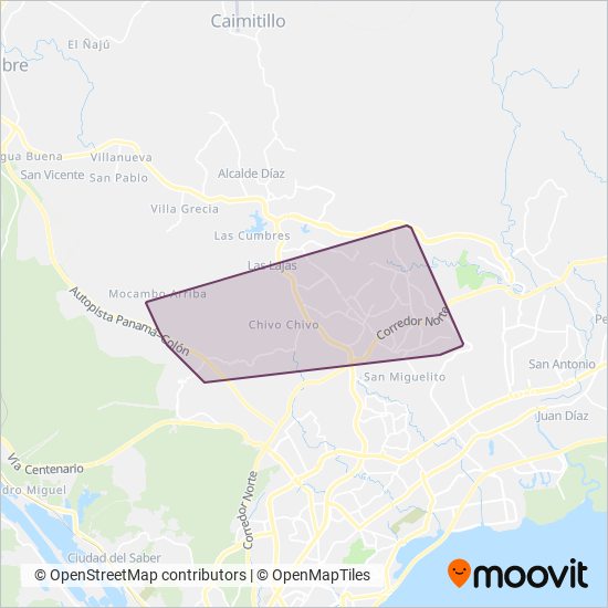 Sicotrac coverage area map