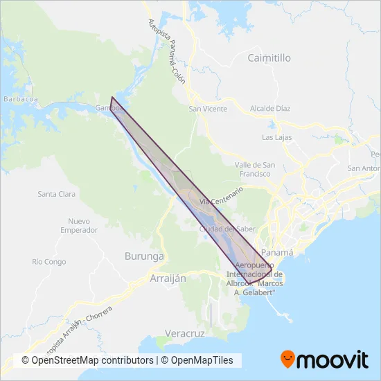 COOPSACA coverage area map