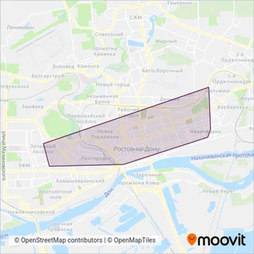 Схема покрытия компании РТК