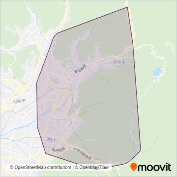 甲州市サービスエリアマップ