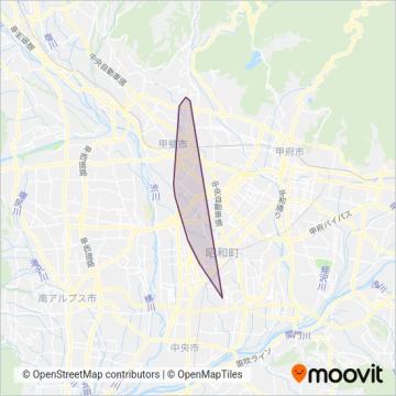 甲斐市サービスエリアマップ