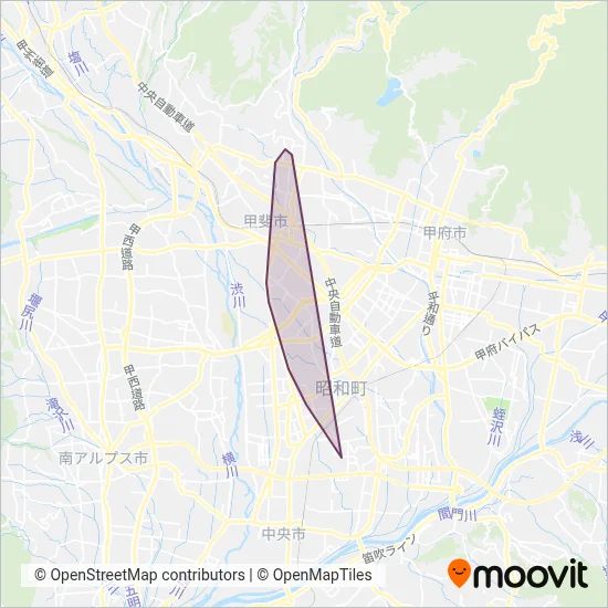 Kai City coverage area map