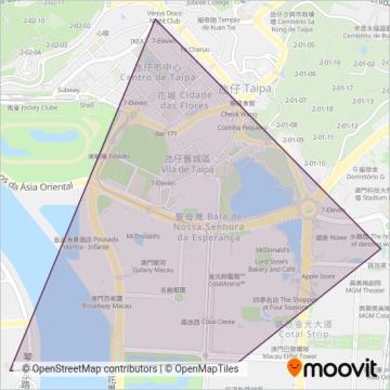 MELCO coverage area map