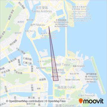 銀河線路的覆蓋範圍