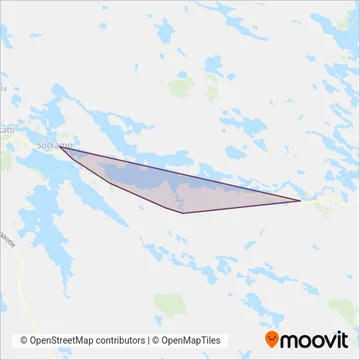 Matka-Kyllönen Oy coverage area map