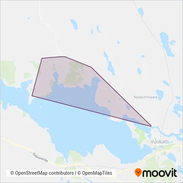 Savo-Karjalan Linja Oy coverage area map