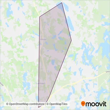 Tuplabus coverage area map