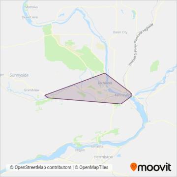 BFT coverage area map