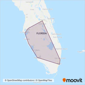 FlixBus-us coverage area map