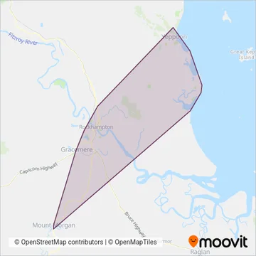 Translink coverage area map