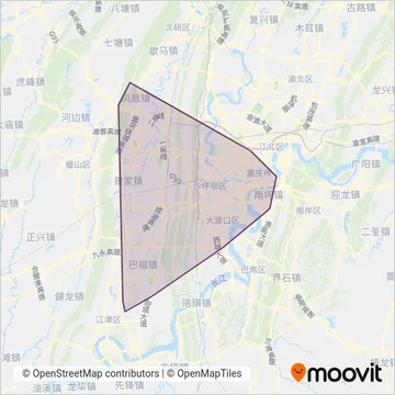 公共电车公司 coverage area map